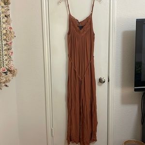 Forever 21 Plus size burnt orange maxi dress